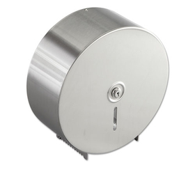 Bobrick BOB2890 Jumbo Toilet Tissue Dispenser, Stainless Steel, 10.625w X 10.625h X 4.5d