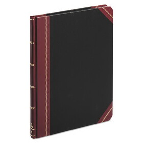 Boorum & Pease BOR21150R Extra-Durable Bound Book, Single-Page 5-Column Accounting, Black/Maroon/Gold Cover, 10.13 x 7.78 Sheets, 150 Sheets/Book