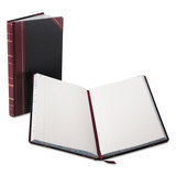 Boorum & Pease BOR9300R Record/account Book, Black/red Cover, 300 Pages, 14 1/8 X 8 5/8