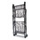 Bostitch BOSBSACSMBLK Stowaway Folding Carts, 2 Shelves, 29.63w x 37.25d x 18h, Black, 250 lb Capacity, Price/EA