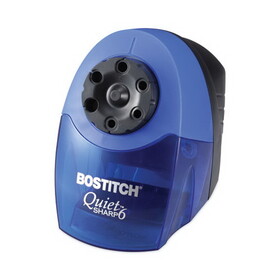 Bostitch BOSEPS10HC QuietSharp 6 Classroom Electric Pencil Sharpener, AC-Powered, 6.13 x 10.69 x 9, Blue