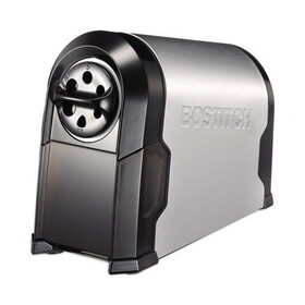 Bostitch BOSEPS14HC Super Pro Glow Commercial Electric Pencil Sharpener, AC-Powered, 6.13 x 10.63 x 9, Black/Silver