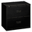 Basyx BSX432LP 400 Series Two-Drawer Lateral File, 30w X 19-1/4d X 28-3/8, Black, Price/EA