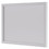 HON BSXBLBF72MODG BL Series Frosted Glass Modesty Panel, 39.5w x 0.13d x 27.25h, Silver/Frosted, Price/EA