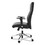 HON HVL108.SB11 Define Executive High-Back Leather Chair, Supports up to 250 lbs., Black Seat/Black Back, Polished Chrome Base, Price/EA
