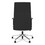 HON HVL108.SB11 Define Executive High-Back Leather Chair, Supports up to 250 lbs., Black Seat/Black Back, Polished Chrome Base, Price/EA