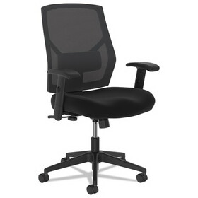 HON BSXVL581ES10T VL581 High-Back Task Chair, Supports Up to 250 lb, 18" to 22" Seat Height, Black