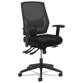 HON BSXVL582ES10T VL582 High-Back Task Chair, Supports Up to 250 lb, 19" to 22" Seat Height, Black