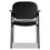 Basyx BSXVL616SB11 Vl616 Series Stacking Guest Chair With Arms, Black Leather, Price/EA