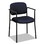 BASYX BSXVL616VA90 Vl616 Series Stacking Guest Chair With Arms, Navy Fabric, Price/EA