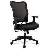 Basyx BSXVL702MM10 Vl702 Series High-Back Swivel/tilt Work Chair, Black Mesh