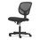 Sadie BSXVST101 1-Oh-One Mid-Back Task Chairs, Supports Up to 250 lb, 17" to 22" Seat Height, Black, Price/EA