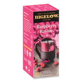Bigelow RCB003401 Raspberry Black Tea, Raspberry, 0.34 lbs, 28/Box