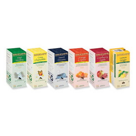 Bigelow RCB17578 Assorted Tea Packs, Six Flavors, 28/Box, 168/Carton