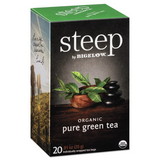 Bigelow RCB17703 steep Tea, Pure Green, 0.91 oz Tea Bag, 20/Box