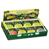 Bigelow RCB30568CT Green Tea Assortment, Tea Bags, 64/Box, 6 Boxes/Carton