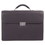 Stebco 49545801-BLACK Sartoria Medium Briefcase, 16.5" x 5" x 12", Leather, Black, Price/EA
