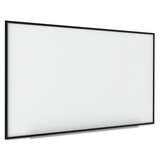 MasterVision BI1591720 Interactive Magnetic Dry Erase Board, 90 x 52 7/10 x 4 1/5, White/Black Frame