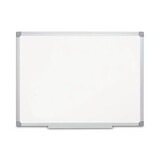 MasterVision BVCCR0620790 Earth Silver Easy-Clean Dry Erase Board, 36 x 24, White Surface, Silver Aluminum Frame