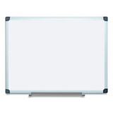 MasterVision BVCCR0801170MV Porcelain Value Dry Erase Board, 36 X 48, White, Aluminum Frame