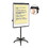 Mastervision BVCEA4800055 Silver Easy Clean Dry Erase Mobile Presentation Easel, 44" to 75.25" High, Price/EA