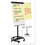 MasterVision BVCEA4806156 360 Multi-Use Mobile Magnetic Dry Erase Easel, 27 X 41, Black Frame, Price/EA
