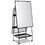 MasterVision BVCEA49145016 Creation Station Magnetic Dry Erase Board, 29.5 x 74.88, White Surface, Black Metal Frame, Price/EA