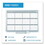 Mastervision BVCGA03106830 12 Month Year Planner, 36x24, Aluminum Frame, Price/EA