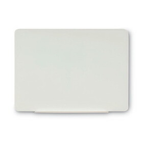 MasterVision BVCGL070101 Magnetic Glass Dry Erase Board, 36 x 24, Opaque White Surface