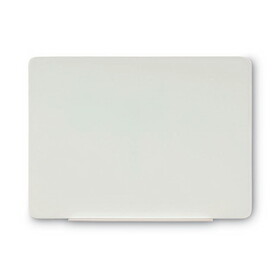 MasterVision GL080101 Magnetic Glass Dry Erase Board, Opaque White, 48 x 36