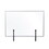MasterVision BVCGL34019101 Protector Series Glass Aluminum Desktop Divider, 40.9 x 0.16 x 27.6, Clear, Price/CT