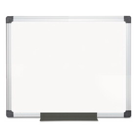 MasterVision BVCMA0312170MV Value Melamine Dry Erase Board, 24 X 36, White, Aluminum Frame