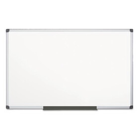 MasterVision BVCMA2112170MV Value Melamine Dry Erase Board, 48 x 96, White Surface, Silver Aluminum Frame