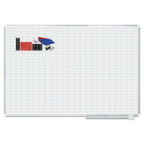 Mastervision BVCMA2792830A Grid Planning Board W/ Accessories, 1x2