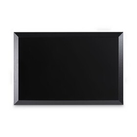 MasterVision BVCMM07151620 Kamashi Wet-Erase Board, 36 x 24, Black Surface, Black Wood Frame