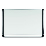 Mastervision BVCMVI270201 Lacquered Steel Magnetic Dry Erase Board, 48 X 72, Silver/black