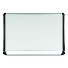 Mastervision BVCMVI270201 Lacquered Steel Magnetic Dry Erase Board, 48 X 72, Silver/black