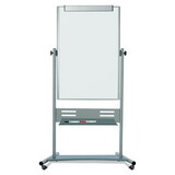 Mastervision BVCQR5203 Magnetic Reversible Mobile Easel, 35 2/5w X 47 1/5h, 80