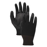 Boardwalk BWK000298 Palm Coated Cut-Resistant HPPE Glove, Salt & Pepper/Black, Size 8 (Medium), 1 DZ