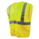 Boardwalk BWK00036 Class 2 Safety Vests, Standard, Lime Green/Silver, Price/EA