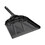 Boardwalk BWK04212EA Metal Dust Pan, 12 x 14, 5" Handle, 20-Gauge Steel, Black, Price/EA