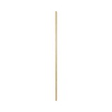 Boardwalk BWK121 Threaded End Broom Handle, Lacquered Hardwood, 15/16 Dia X 54, Natural