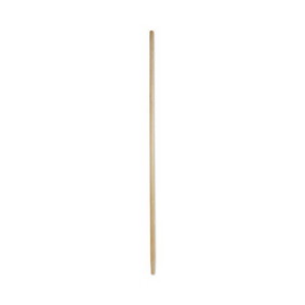 Boardwalk BWK125 Tapered End Broom Handle, Lacquered Pine, 1.13" dia x 60", Natural