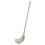 UNISAN BWK132C Handle/Deck Mop, #32 White Cotton Head, 54" Natural Wood Handle, 6/Pack, Price/PK