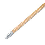 Boardwalk BWK136 Metal Tip Threaded Hardwood Broom Handle, 1