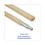 Boardwalk BWK138 Metal Tip Threaded Hardwood Broom Handle, 1 1/8 Dia X 60, Natural, Price/EA