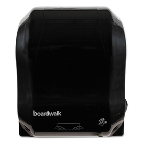 Boardwalk T7470BKBW Hands Free Mechanical Towel Dispenser, 13 1/4" x 16 1/4" x 10 1/4", Black