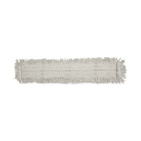 UNISAN BWK1648 Mop Head, Dust, Cotton/synthetic Fibers, 48 X 5, White