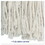 UNISAN BWK2016CEA Cut-End Wet Mop Head, Cotton, No. 16 Size, White, Price/EA