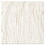 UNISAN BWK2016CEA Cut-End Wet Mop Head, Cotton, No. 16 Size, White, Price/EA